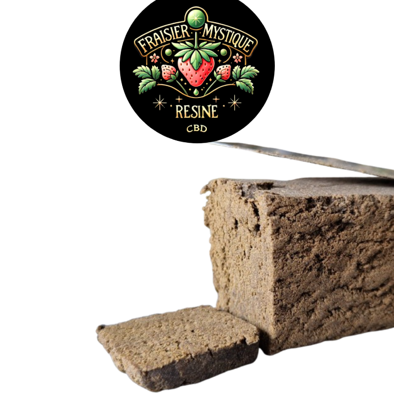 Resine cbn - le fraisier mystique