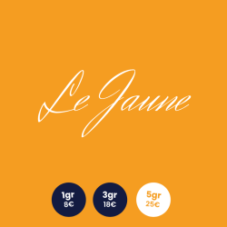 Le jaune - resine de cbd